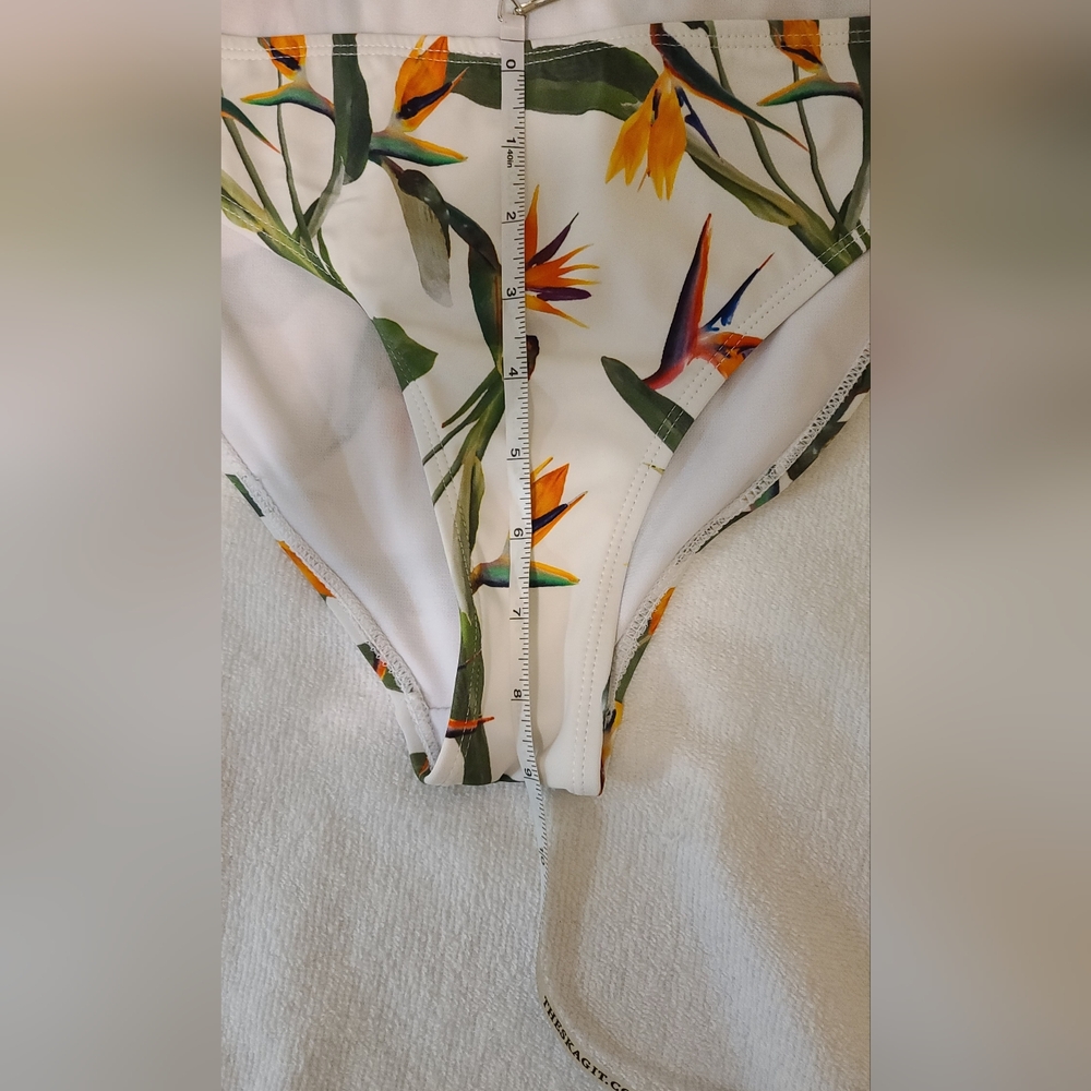 Ripzone Bird Of Paradise Tropical Bikini Set Size M - Picture 7 of 13